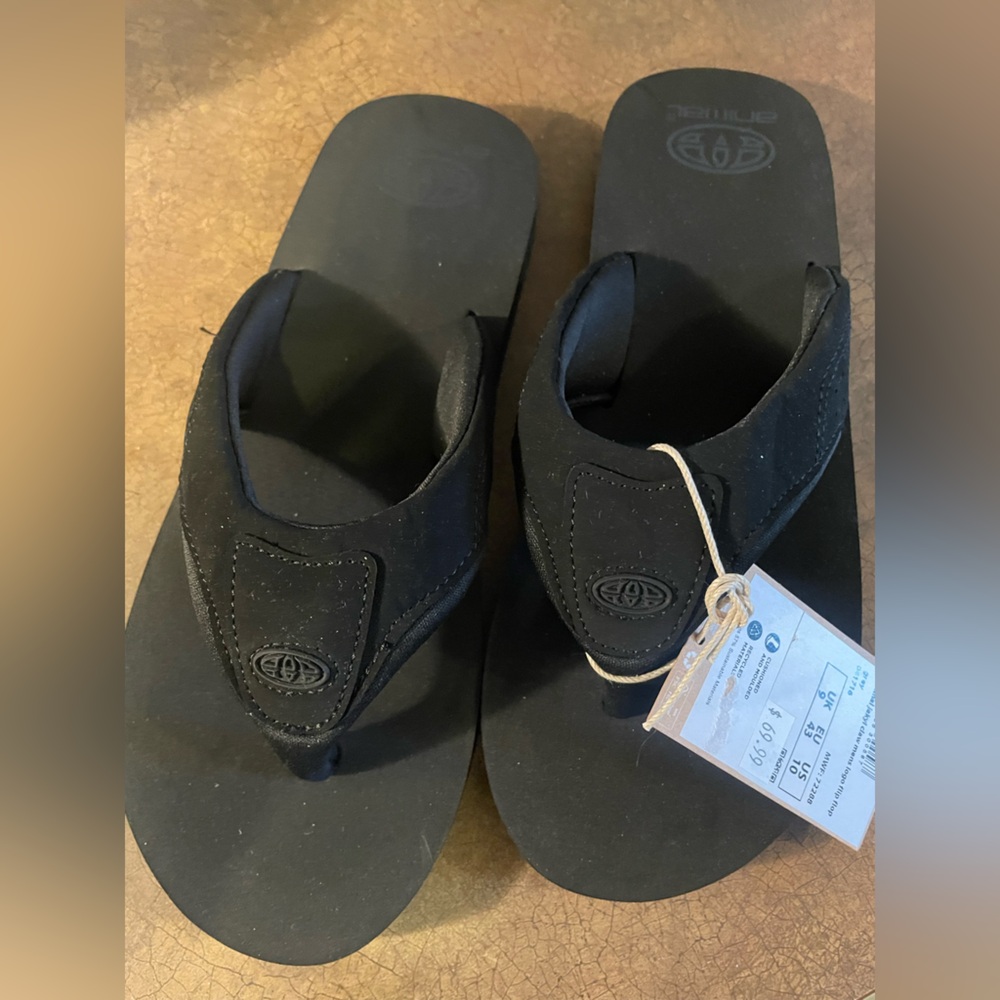 Mens Animal Flip Flop Size Ten New